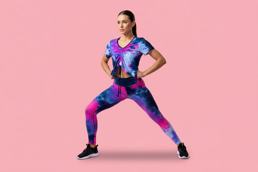 2 pieces set tie dye