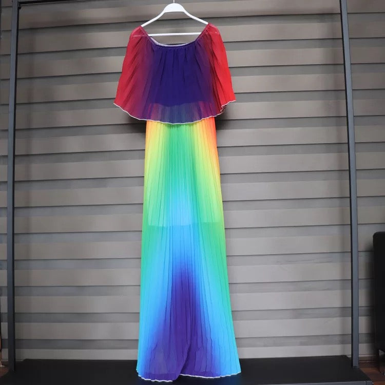 Maxi Rainbow Dress
