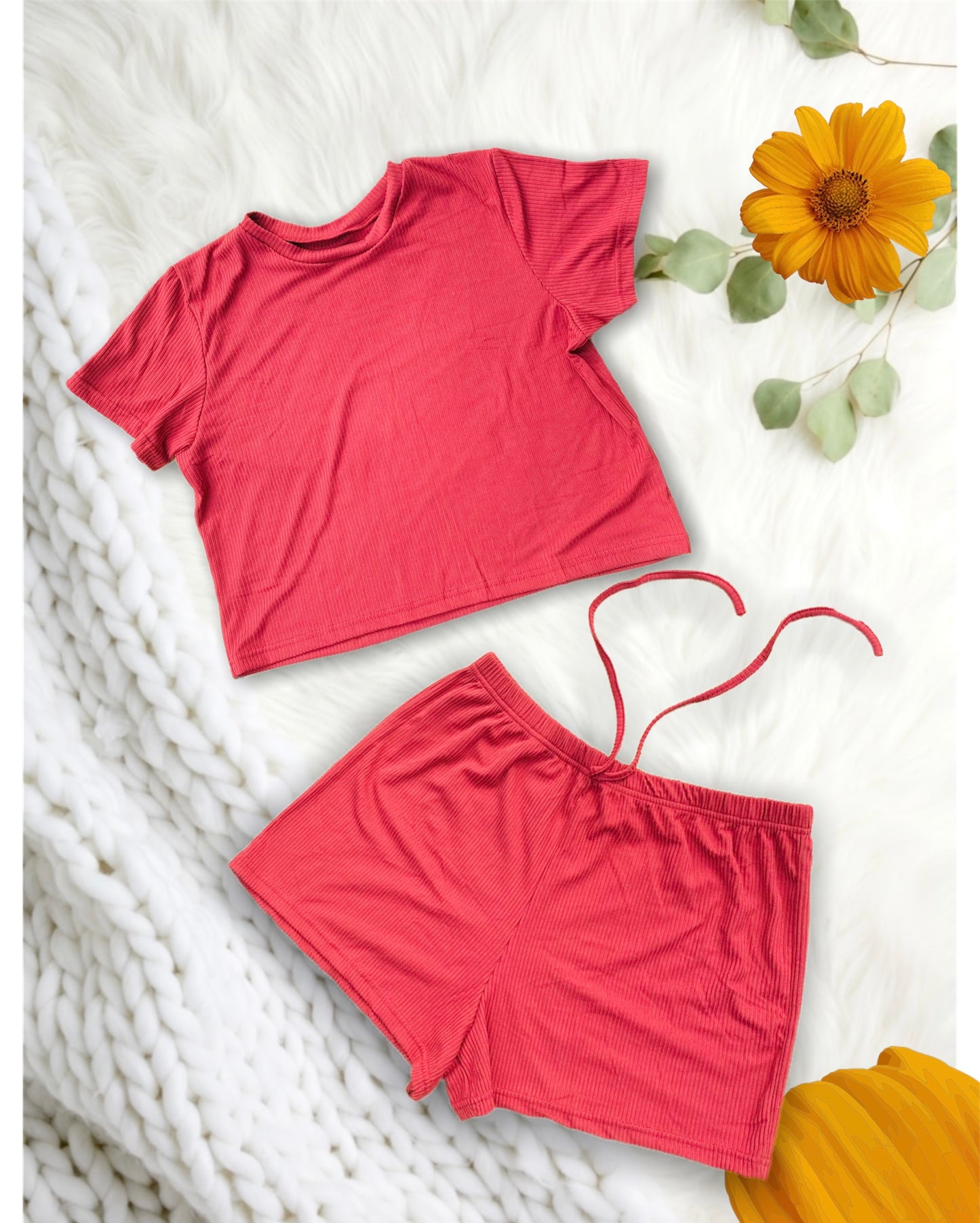 Two (2) pieces set summer outfit